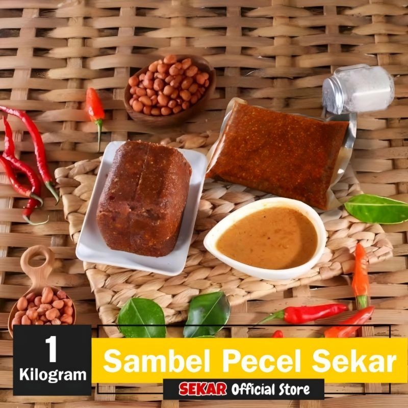 

Sambel Pecel 1Kg Sambel pecel madiun Sambal Pecel Sambel Kacang Best seller 1 Kg