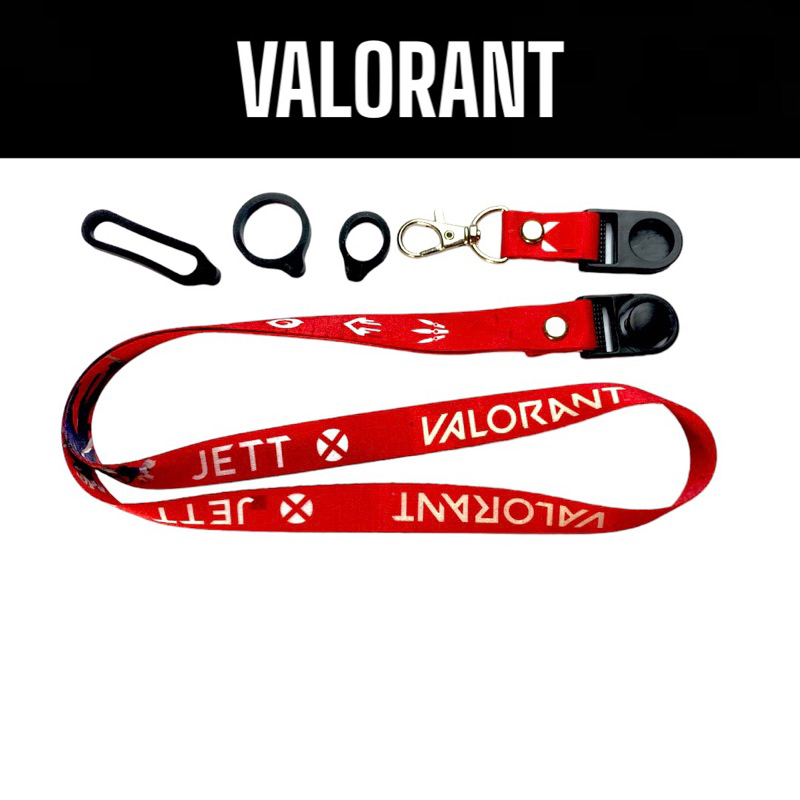 

VALORANT LANYARD PREMIUM GANTUNGAN HP GANTUNGAN KUNCI