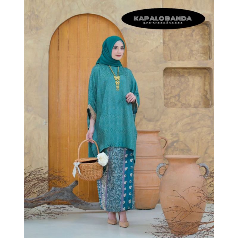 SETELAN ROK BATIK VISCOSE PREMIUM / SETELAN SEMI SUTRA / SETELAN BATIK TRADISIONAL INDONESIA