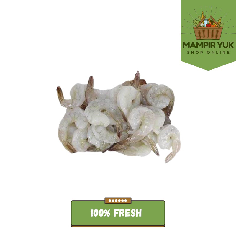 

Udang putih kupas 250gr-1kg | mampiryuk