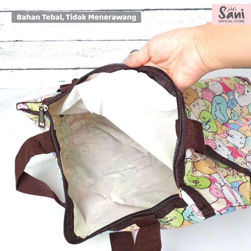 Tas Belanja Lipat / Tas Belanja Lipat Resleting / Tas Belanja Lipat Besar / Shopping Bag Lipat / Tas