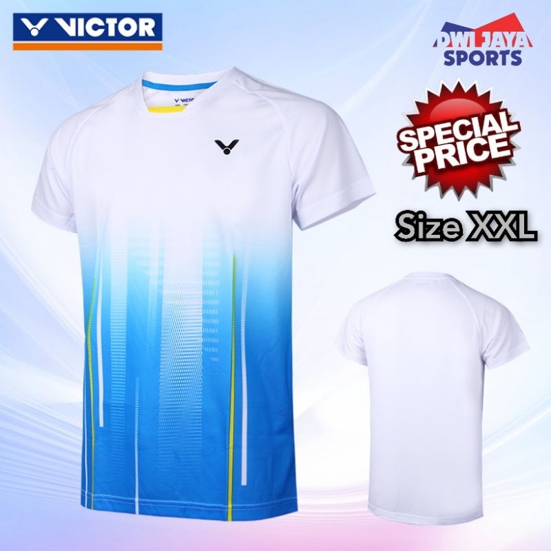 Spesial Price Victor T-00008 A (Size XXL) Badminton Jersey