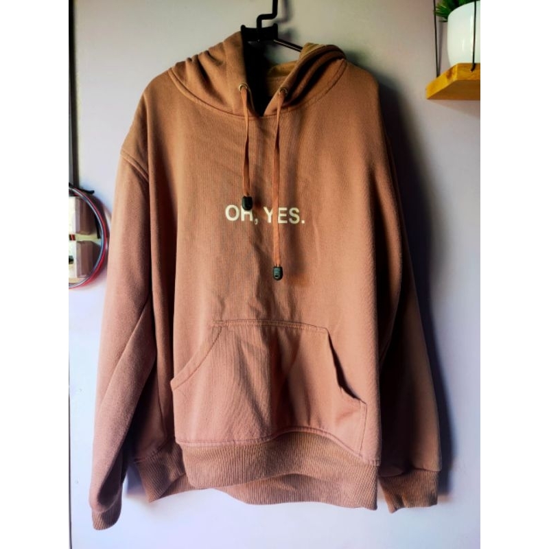preloved hoodie dusty pink