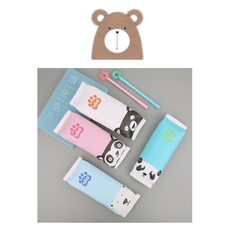 

HOT PRODUCT Ennwen TP6 Tempat Pensil Lucu Artic Paw