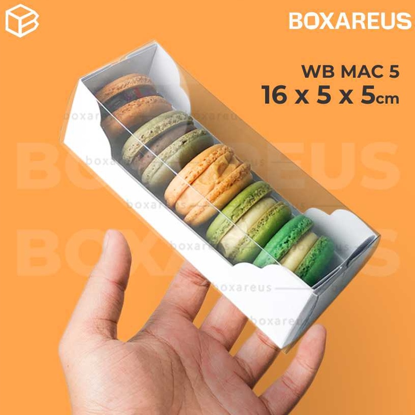 

Gila Box Macaron Macaroon Packaging Kotak Dus Kue Kering WB MAC5