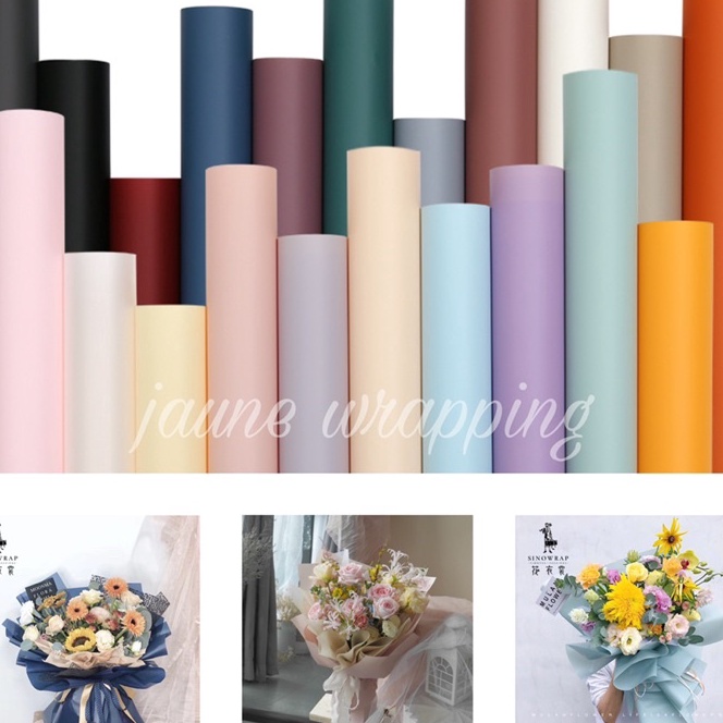 

Istimewa 1PAK2LEMBAR JAA Kertas Buket Bunga Flower Wrapping Paper Cellophane
