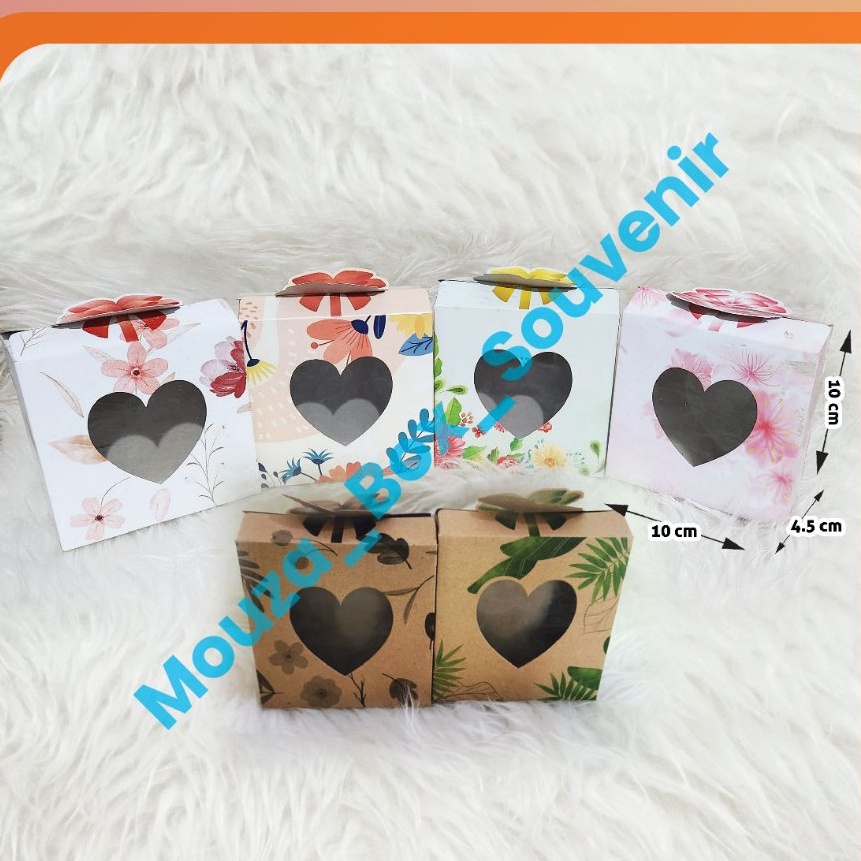 

FG2 5PCS BOX UNTUK KEMASAN SOUVENIR MANGKOK BOLA YANG MURAH FREE TALI KUR