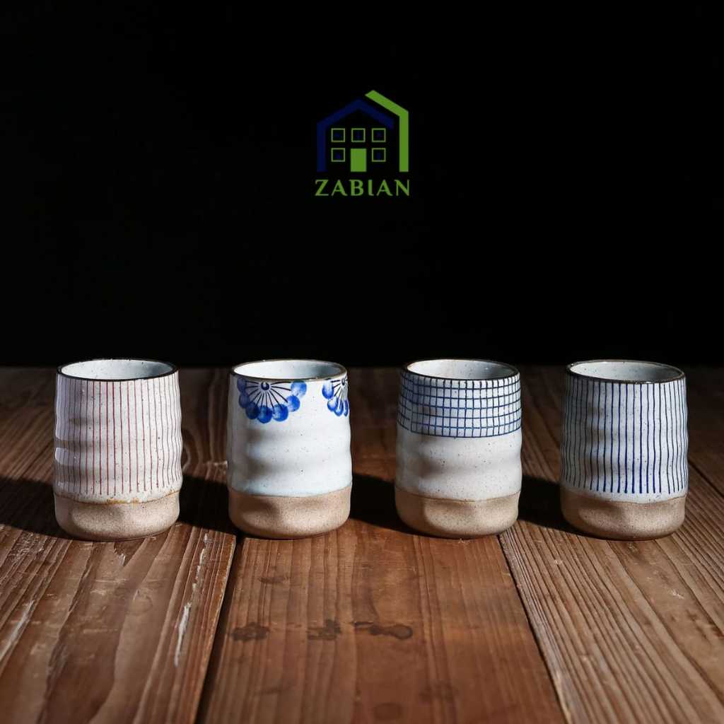 ZABIAN - BEIJING 200ml | Mug Keramik Beijing Jepang Aesthetic Japanese Style