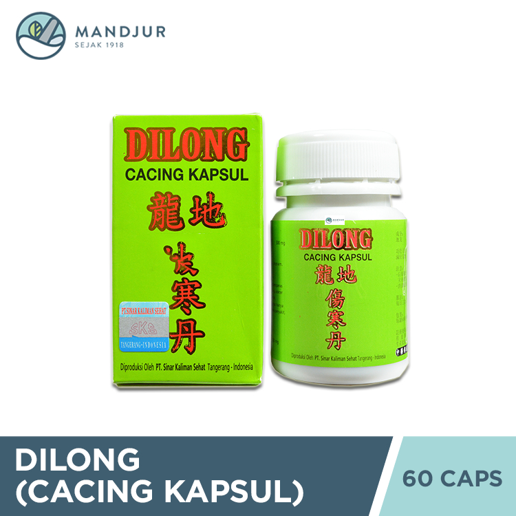 Dilong (Cacing Kapsul) - Ekstrak Cacing Terbaik Untuk Tipes