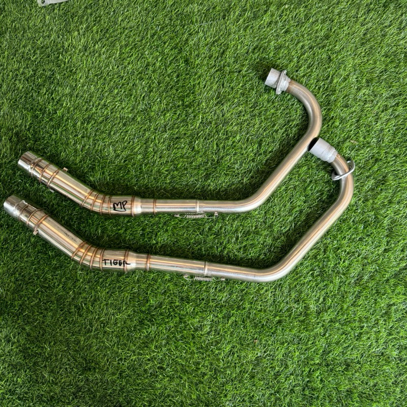 leher knalpot tiger. megapro. gl.cb diameter belakang 50mm