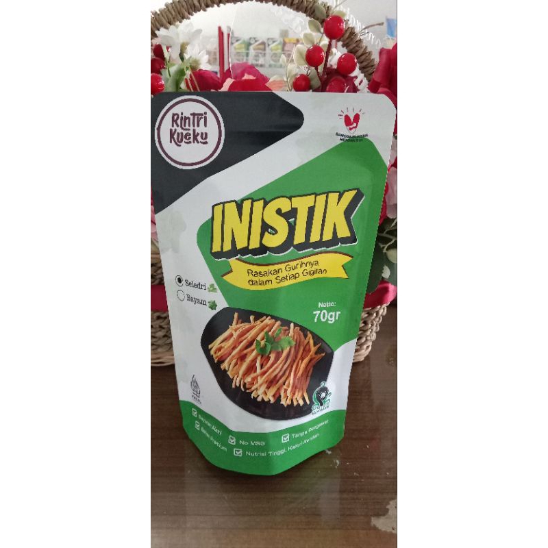 

cemilan INISTIK rasa seledri 70gram