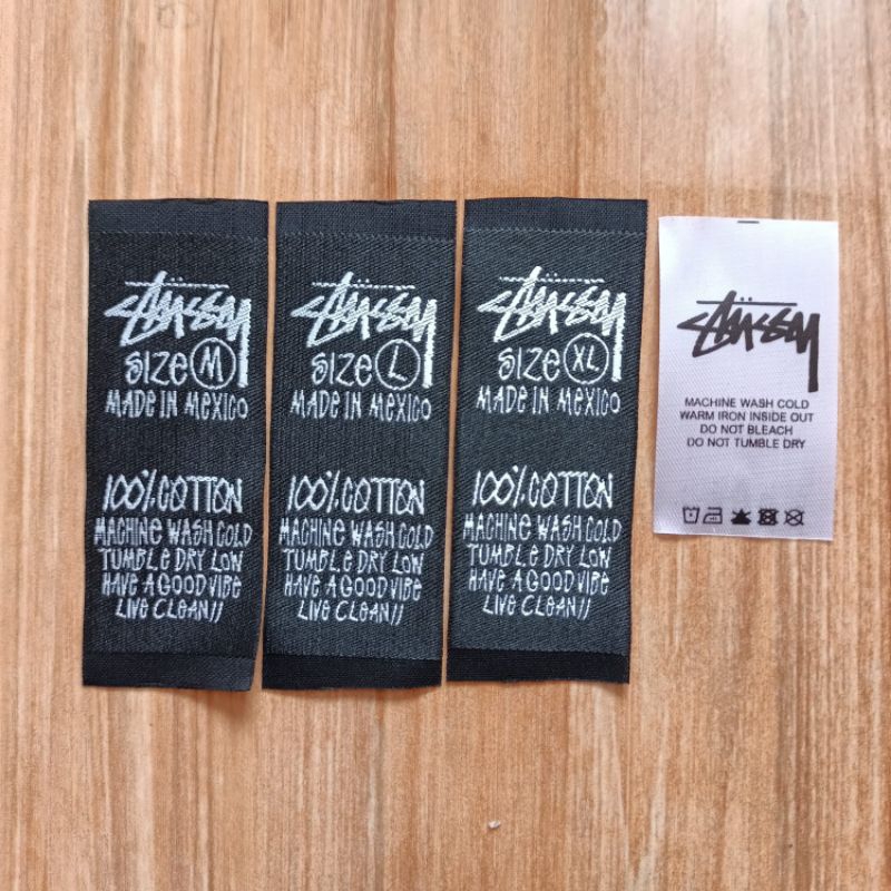 

Tag stussy full set || Tag size stussy