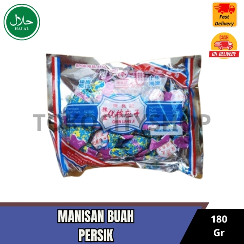 

Manisan Plum Bungkusan tanpa biji chan pui ing che 180gr