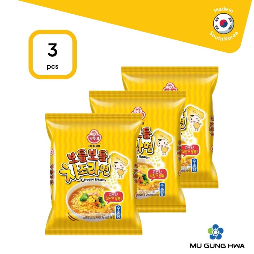 

Ottogi Cheese Ramen 111gr x 3pcs