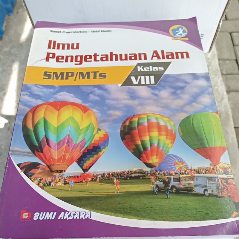 buku IPA kelas 8 penerbit bumi aksara