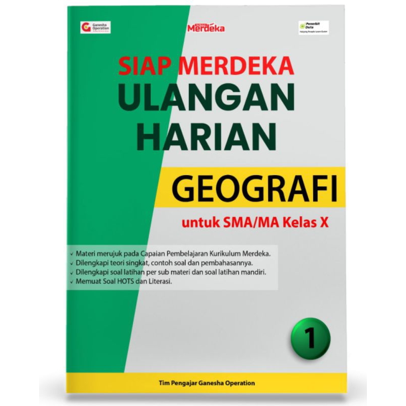 

SIAP MERDEKA ULANGAN HARIAN: Geografi SMA/MA Kelas X