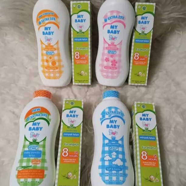 

KI3 PAKET HEMAT MINYAK TELON MY BABY 9 ML BEDAK 125GR BEDAK DIKIRIM RANDOM