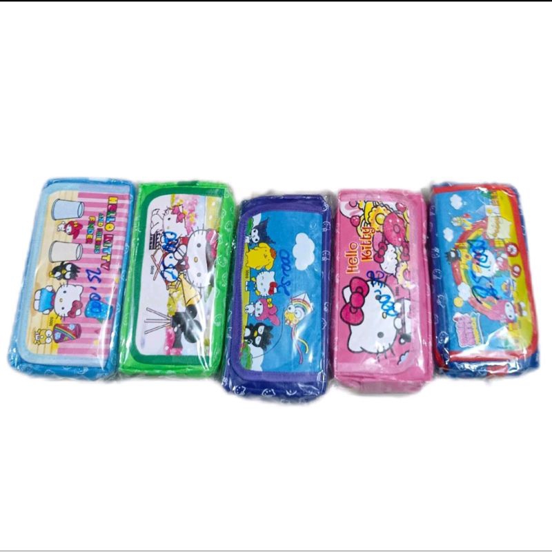 

Kotak Pinsil 2 Tempat,Motif Hellokity