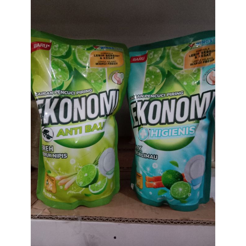 Ekonomi Sabun Cuci piring Jeruk nipis Sereh 650 ml