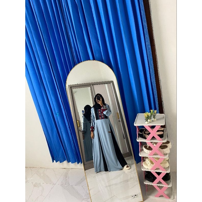 gamis rayon twill Uniqlo byAl ghizar fashion