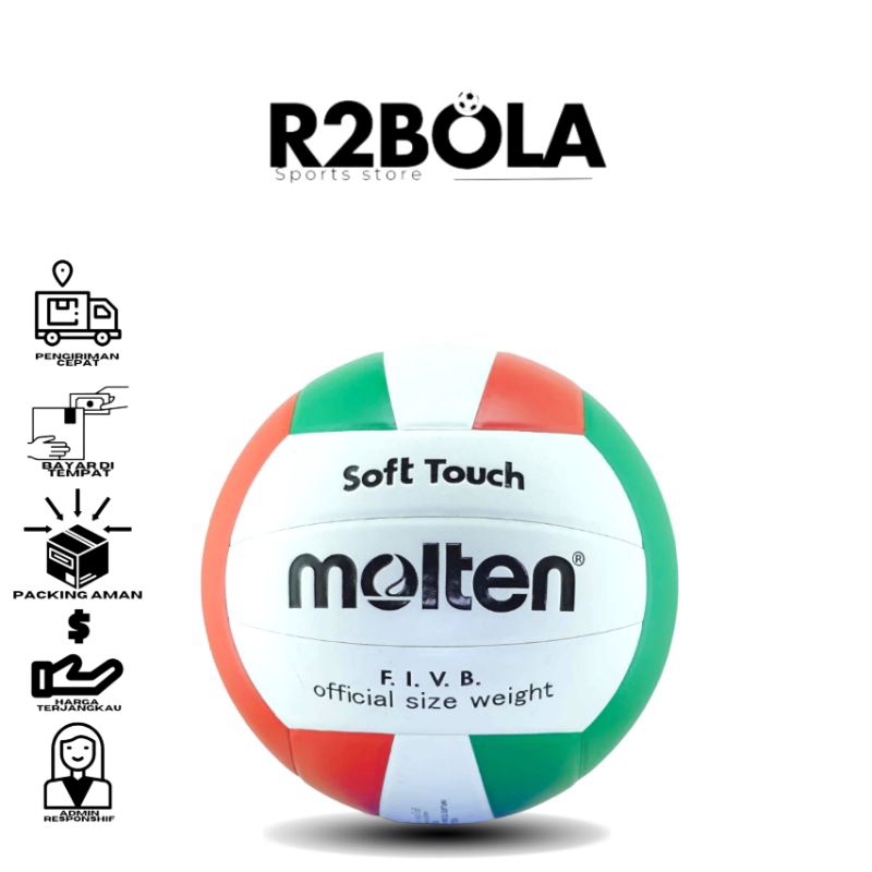 MOLTEN bola voli molten SOFT TOUCH bola voli molten original