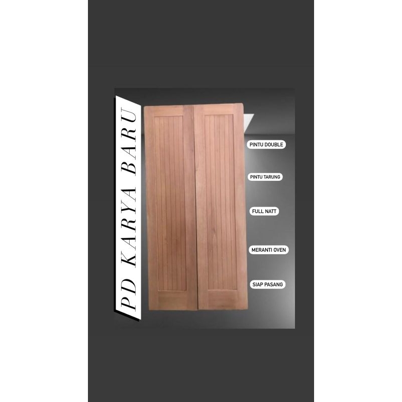 Pintu Kayu | Pintu Utama | Pintu Tarung | Pintu Double Meranti | Pintu Tarung Dan Kusen