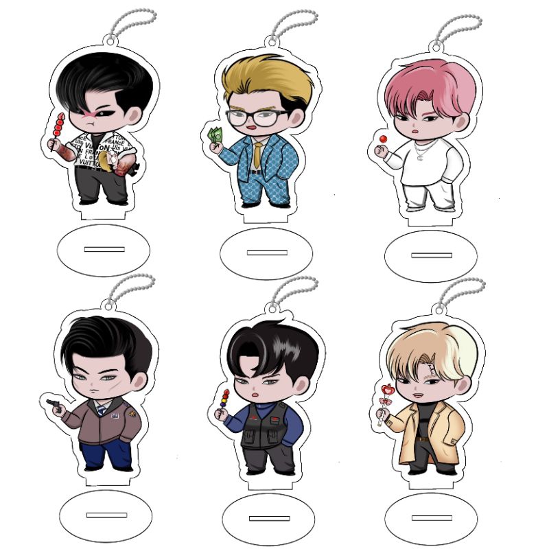 Standee Keychain Lookism Chibi / standee keychain