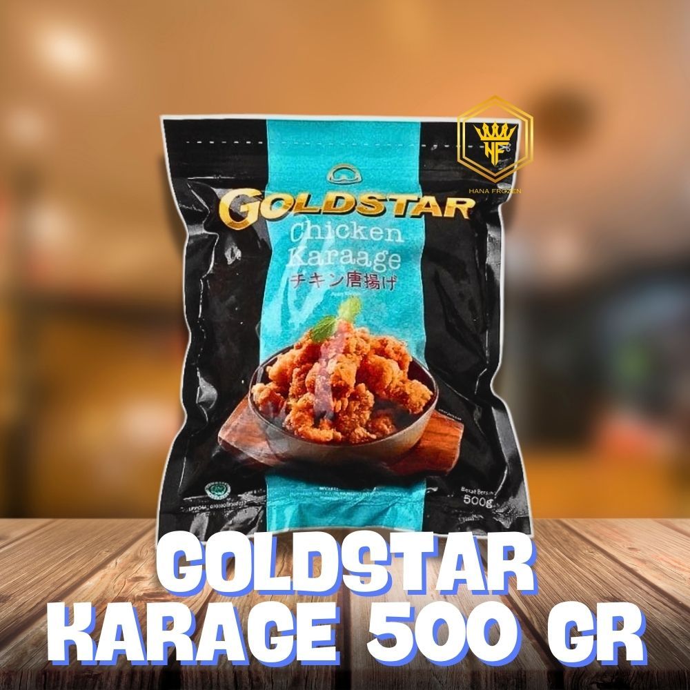 

GOLDSTAR CHICKEN KARAGE 500 GR