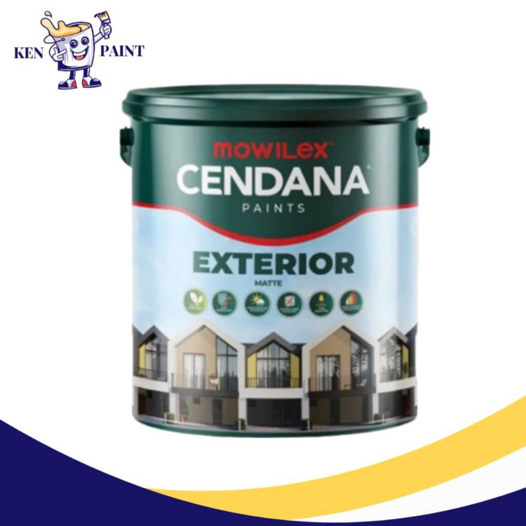 Mowilex Cendana Exterior Paint Cat Dinding Eksterior - 5 Kg