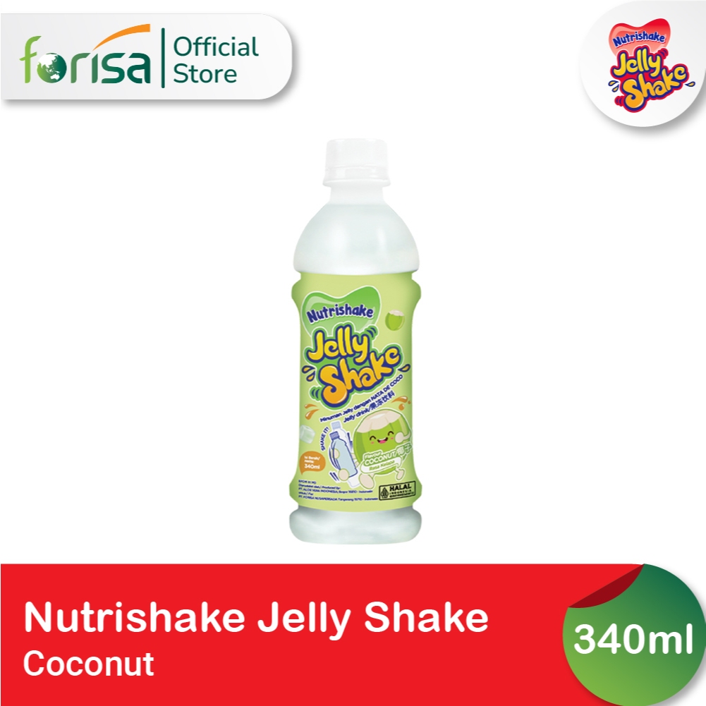 

Nutrishake Jelly Shake Minuman Instant Rasa Coconut 340 ml