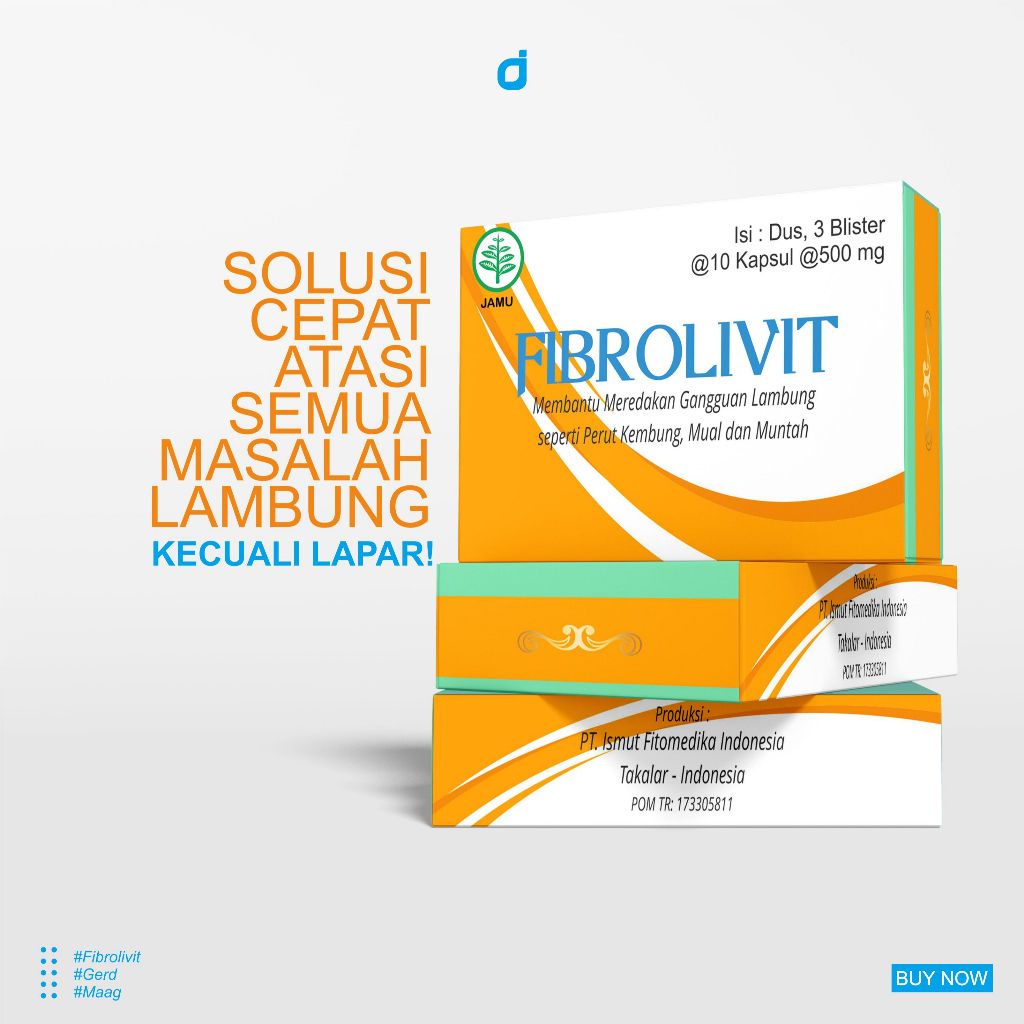 Fibrolivit Obat Herbal Asam Lambung