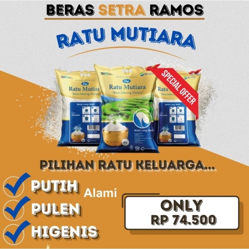 

Beras Premium Ratu Mutiara