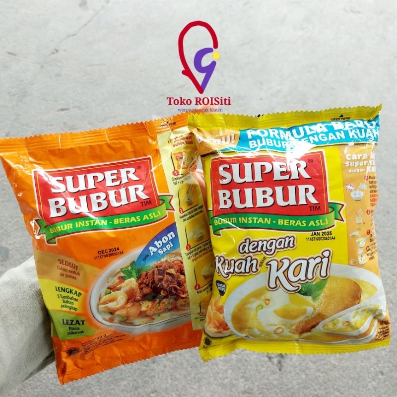 

(TRS) super bubur buryam instan 45gr