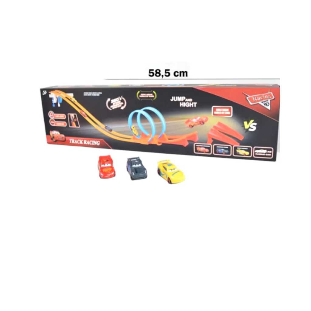 Mainan Anak Mobil Racing Cars Roller Coaster Anak