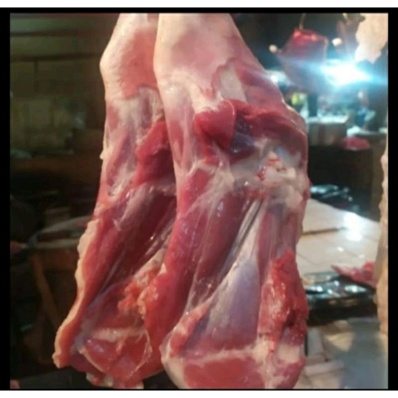 

daging paha kambing campur tulang iga 1kg