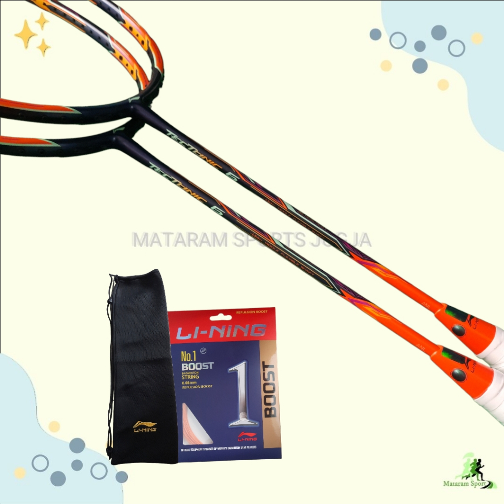 Raket Badminton Bulutangkis Lining Tectonic 6 Original