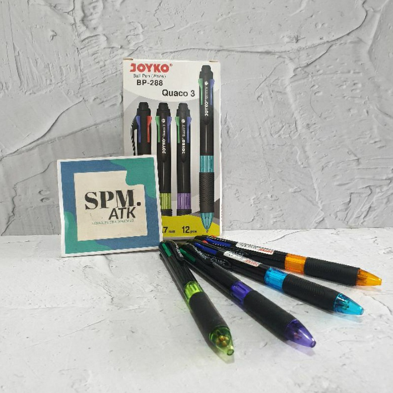 

Pen Joyko BP288 Quaco Pen 4 Warna KODE E8P4