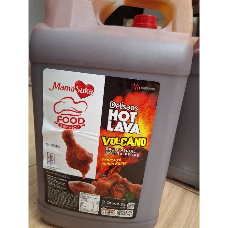 

Mamasuka Hot Lava VOLCANO 6.2Kg Jerigen