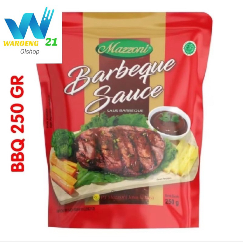 

SAUS BBQ MAZZONI 250 gr