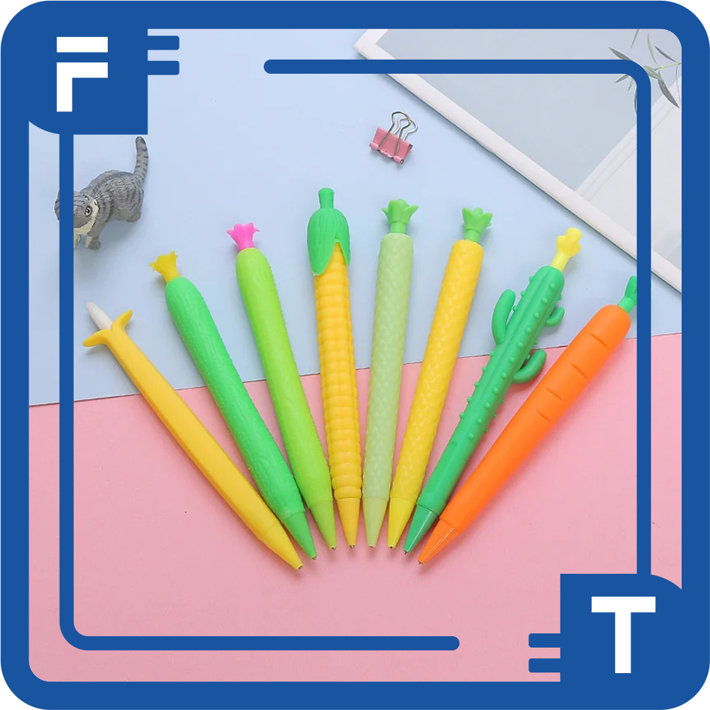 

✦FT✦ Pensil Mekanik Bentuk Sayuran Mechanical Pencil Vegetables Aesthetic Fancy Wortel Corn Alat Tulis Anak Sekolah Murah S119