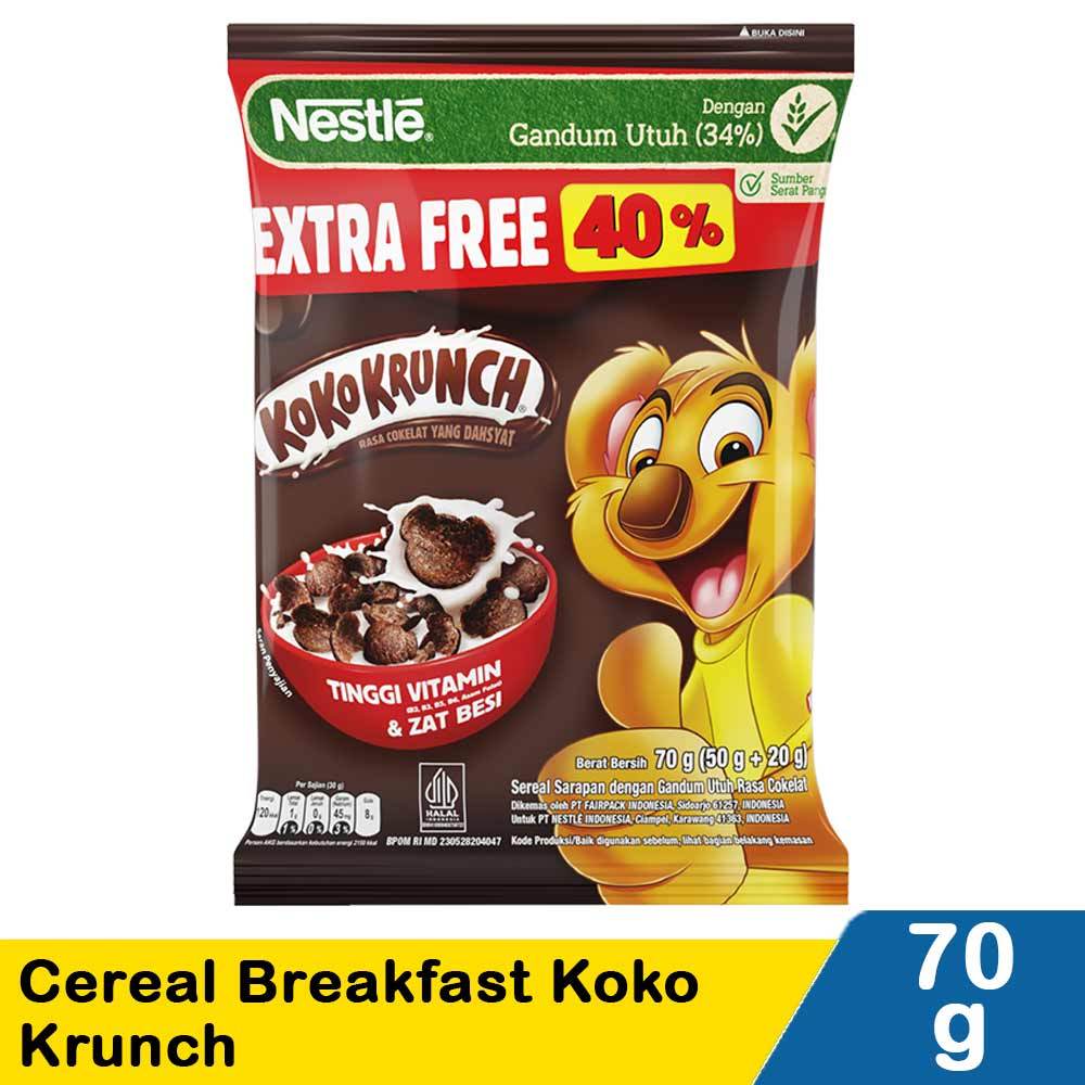 

Nestle Cereal Breakfast Koko Krunch 70G