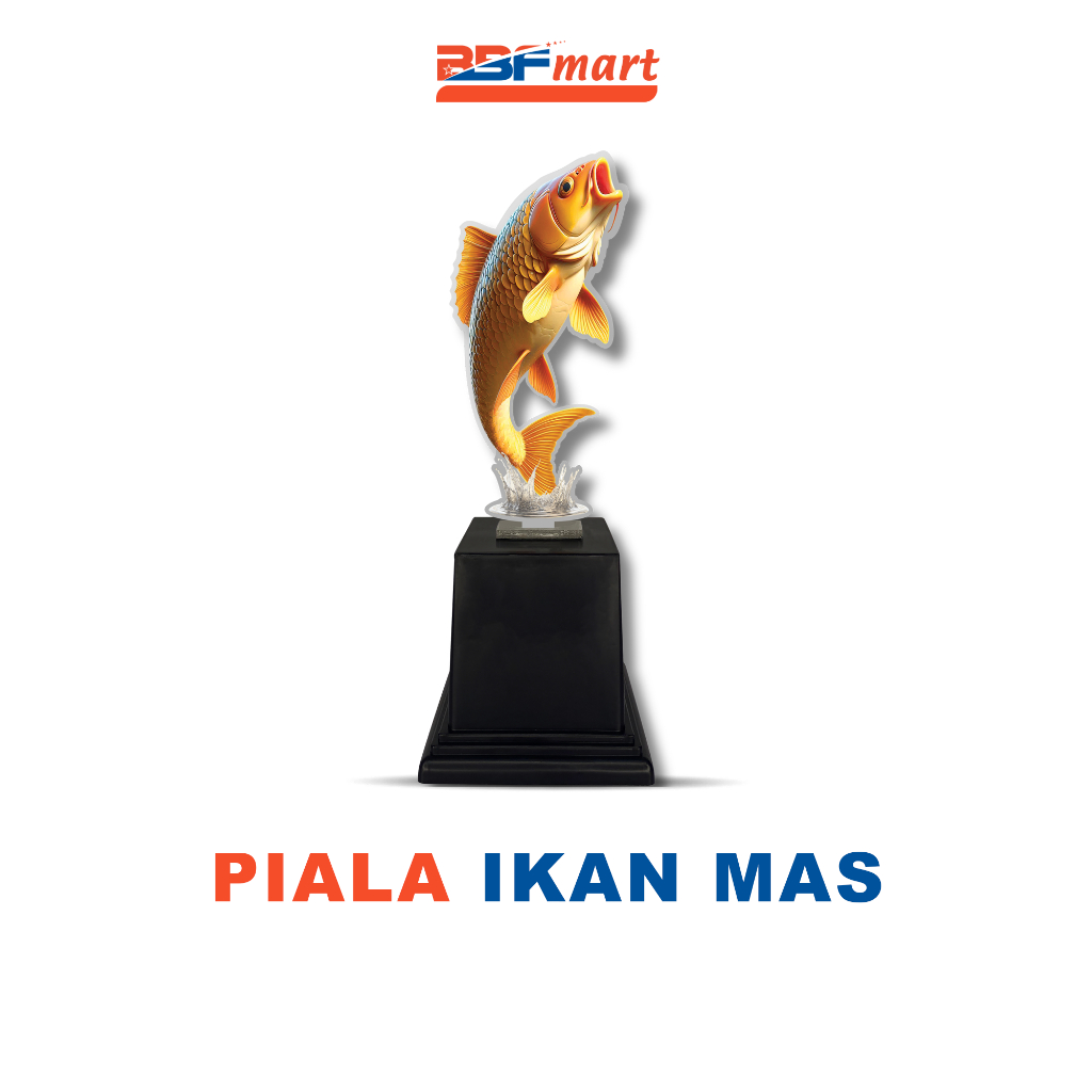 Piala Trophy Plakat Ikan Mas