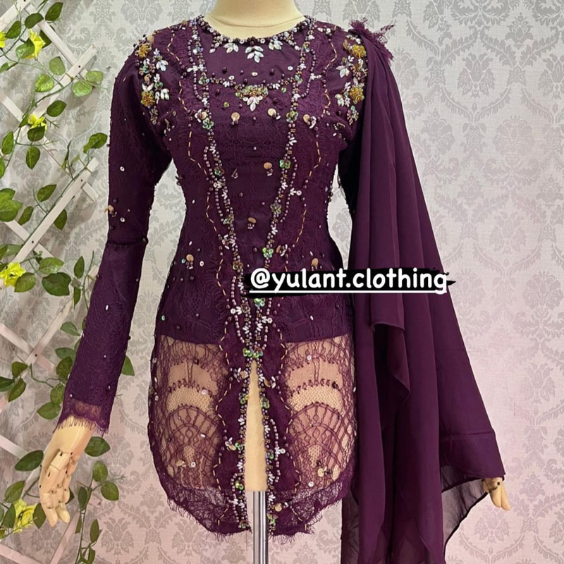 Atasan Kebaya kutu baru modern