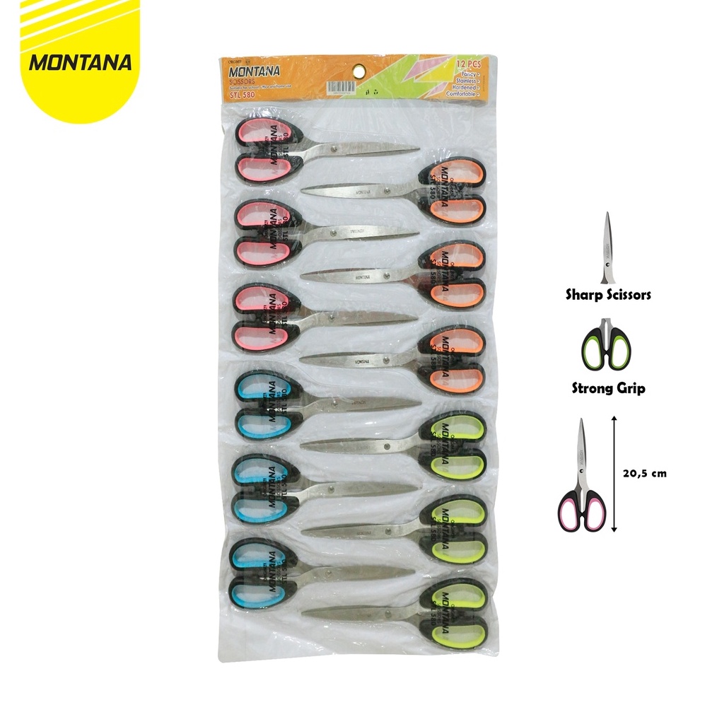 

KODE C4T8 MONTANA Scissors Gunting Montana STL58