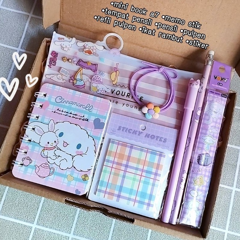 

KODE Y3D3 Hampers stationery Gift Box brithday kado unik kado wisuda