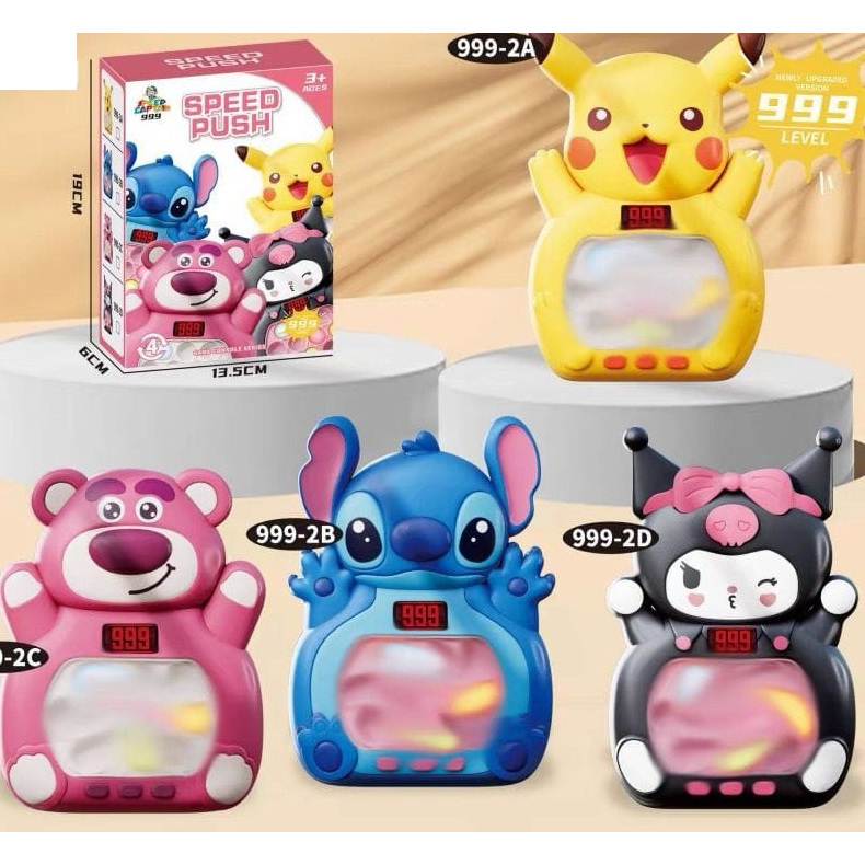 pop it elektronik terbaru model kurom game konsol po it lotso model stitch game pop it game toys mai