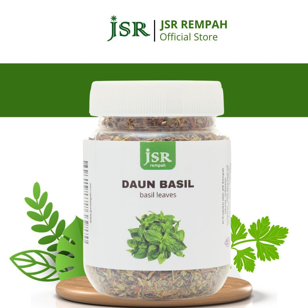 

JSR Rempah Daun Basil Kering Premium