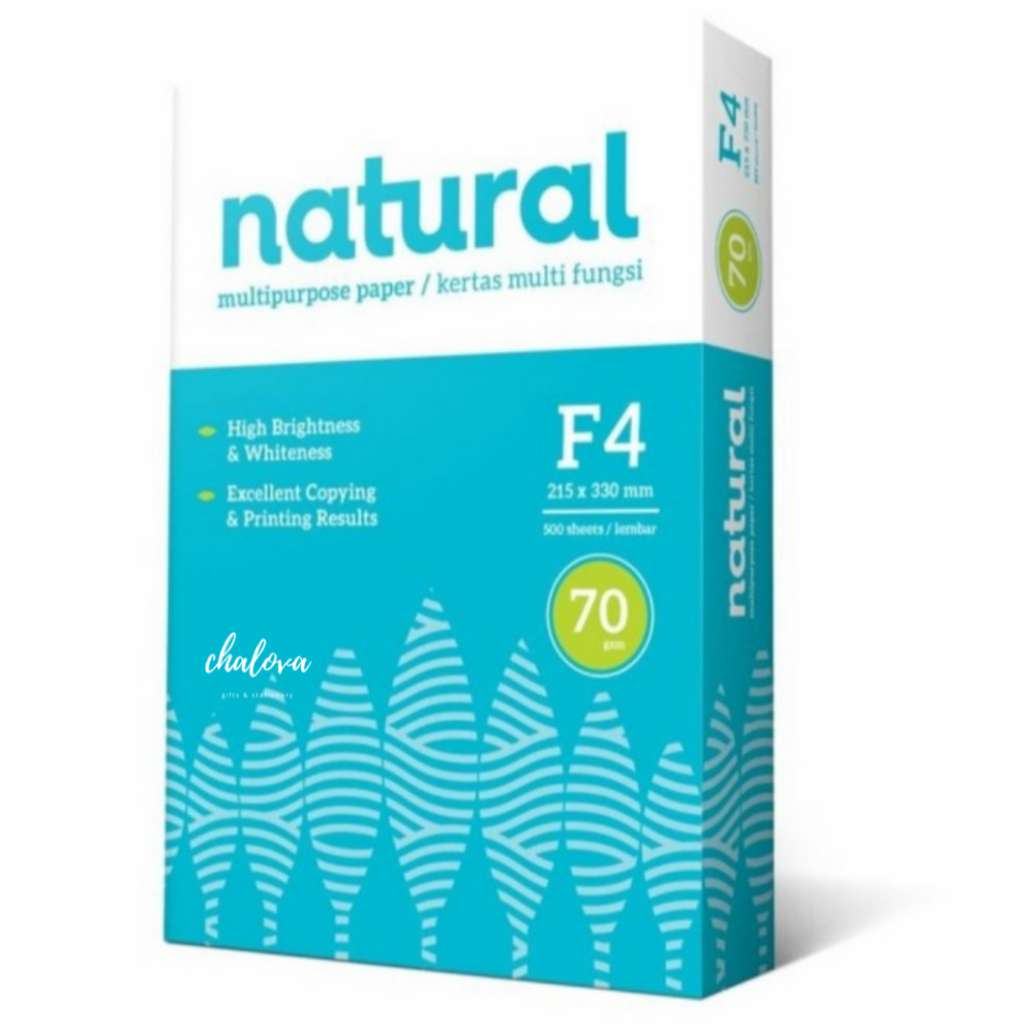 

[RIM] KERTAS HVS F4 NATURAL 70 GRAM / NATURAL HVS FOLIO