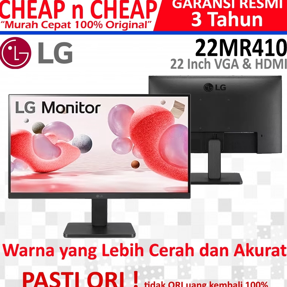 LG 22MR41 HDMI VGA  Monitor 22 Inch a I1I6