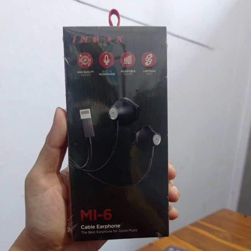 Earphone Inbox MI-6 Iphone